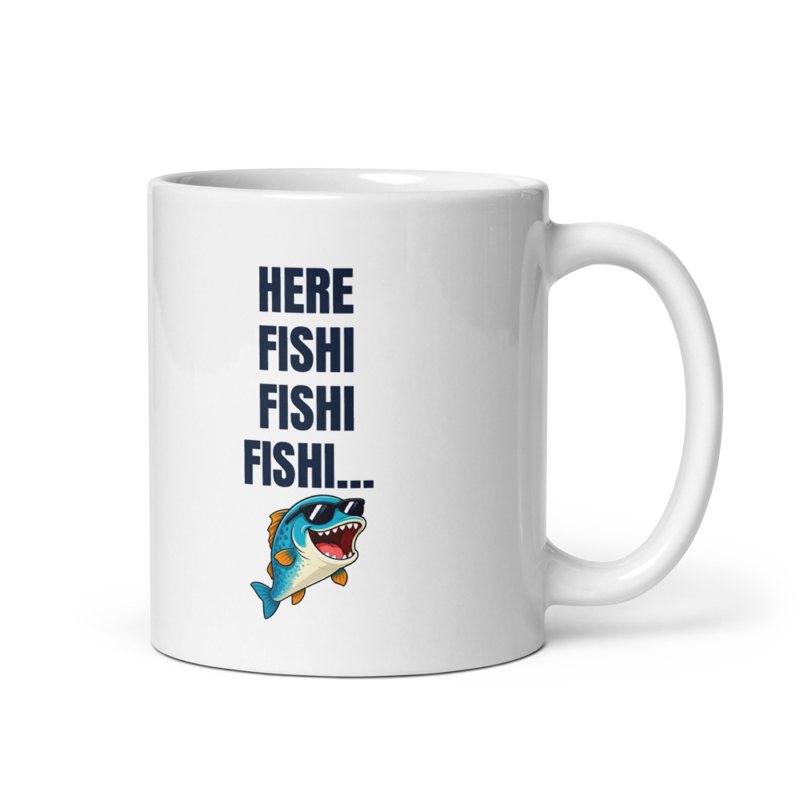 Here Fishi Fishi Mug